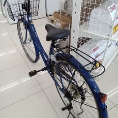 ★リユースのサカイ日立店★HJ7222 ダイワ自転車 自転車 26インチ ブルー クリーニング済み の画像