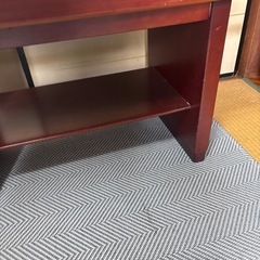 ローテーブル　大理石風の画像