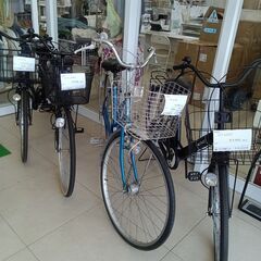 ★リユースのサカイ日立店★HJ7224 VERDE 自転車 26インチ ブラック クリーニング済み の画像
