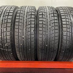 YOKOHAMA ice GUARD iG52C 175/65R15 スタッドレス【Weds JOKER 15インチ 5.5J4HPCD100+42】22年製 バリ溝 キューヴ フィット等　(STI001)の画像
