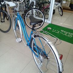 ★リユースのサカイ日立店★HJ7225 AGENDA 自転車 27インチ ブルー クリーニング済み の画像