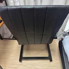 キャスター付リクライニングチェアの画像