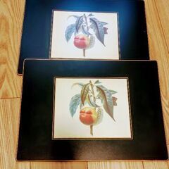 アンティーク 英国製 Lady Clare プレイスマット ランチョンマット 6枚セットの画像