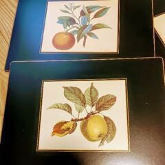 アンティーク 英国製 Lady Clare プレイスマット ランチョンマット 6枚セットの画像