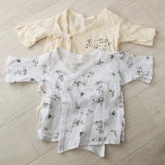 ベビー服 肌着まとめ売り 新生児 50〜60cm 短肌着 コンビ肌着の画像