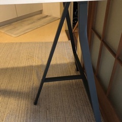 無料/ IKEA テーブル/LINNMON リンモン / ADILS オディリスの画像