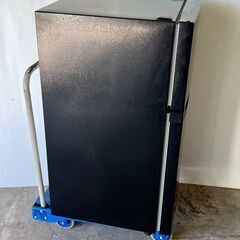 アイリスプラザ 冷蔵庫 87L ブラック 幅47cm PRC-B092D-B 　2020年製　お近くなら無料配達いたしますの画像