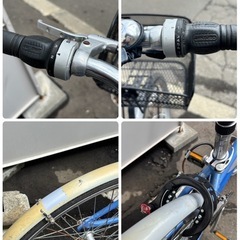 少し訳アリ FUJI フジ シティサイクル 28インチ CROSSTOWN 3.0 ブルー系 自転車 札幌市白石区の画像
