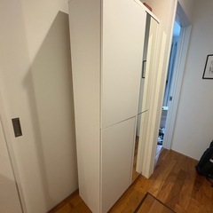 シューズボックス（ミラー付き）の画像