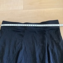 ダンス　ミニスカート　黒　エアロビ　ヨガの画像