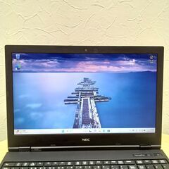 【ネット決済・配送可】NEC VX-9 ノートPC i5 10世代 16GB SSD M.2 256GB 15.6 390の画像