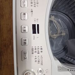 ★リユースのサカイ水戸店★ SHARP 洗濯機 6.0㎏ 24年製 動作確認／クリーニング済み MT5007の画像