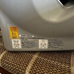 Apricaのジュニアシート
の画像