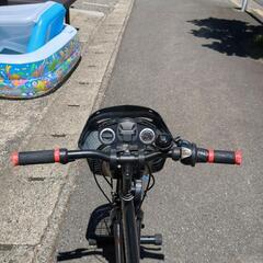 ブリヂストン 6段変速子供用自転車 24インチ ブラック＆レッド 【こちらは店舗です。浜村鹿野温泉ICから3分 買取本舗 宮本リサイクル 営業時間9～19時 定休日水曜のみ←連絡できませんm(_ _)m】の画像