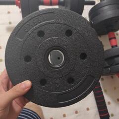  ダンベル 20kg 可変式 現在取引予定者有り キャンセルが出ればご連絡しますの画像