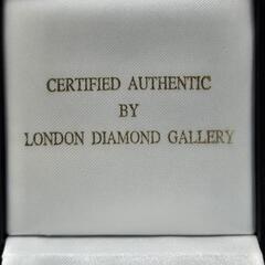 ダイヤモンド 原石 0.5ct ダイヤモンドギャラリー イギリス ロンドン 鉱物 宝石 石 ダイアモンド ケース付き ルビー サファイアの画像