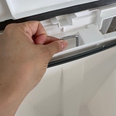ニトリ　ゴミ箱45ℓ ホワイトの画像
