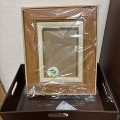 額縁　油絵・水彩画用　未使用新品同様の画像
