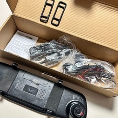 ②新品・ミラー型 前後ドライブレコーダーの画像