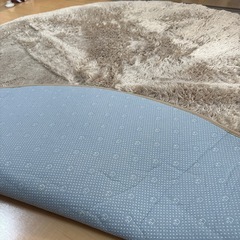 【美品】丸型ラグの画像