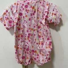 80cm 甚平 ロンパース　キティちゃんの画像