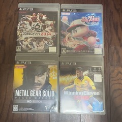 PlayStation3 × カセット４本セットの画像