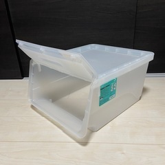 中古品★収納ケース2個セット山善OPENBOXの画像