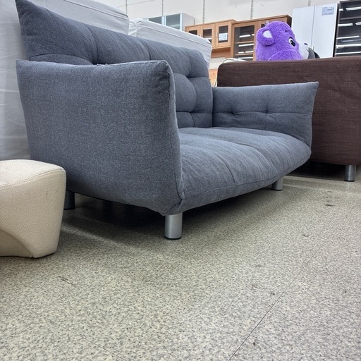 リユースのサカイ東金店 ニトリL字ソファー グレー TJ13662
