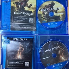 PS4 ダークソウルリマスター、ダークソウル3、エルデンリング 3本セット　（バラ売り可）の画像