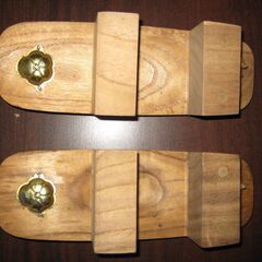 本桐下駄(日本製）女性用未使用品の画像