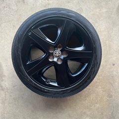 プリウストヨタ純正ホイールタイヤ付き215/45R17 91Wバリ溝すぐ使用履き替え無料の画像