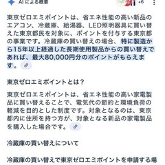 東京ゼロエミ 古い冷蔵庫の画像