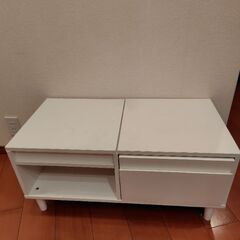 【無料】LOWYAローテーブルドレッサー　壊れてるの画像