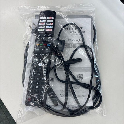 リユースのサカイ東金店　TCL 4K液晶テレビ　24年製　55インチ　TJ13293 TCL】 P6K 4K液晶テレビ（55インチ）「55P6K」