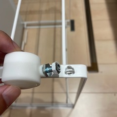 新品訳あり　定価11000円　キャスター付き目隠し分別キッチンゴミ箱・ゴミ袋ホルダー の画像