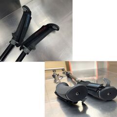 KIZAKI 7H202 ウォーキングポール トレッキング 90-115cm 身長143～183ｃｍ 伸縮 アルミ キザキ 札幌市手稲区の画像