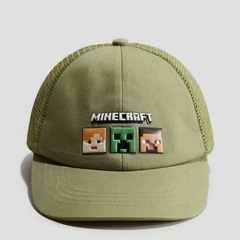 新品未開封品　マインクラフト　マイクラ　キャップ　帽子　6〜10Yの画像