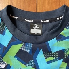 hummel（ヒュンメル）150 ロングTシャツ　長袖　ネイビーの画像