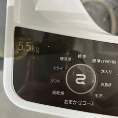 配送可【ハイアール】5.5K洗濯機★2018年製　分解クリーニング済み/6ヶ月保証付き【管理番号12707】谷の画像