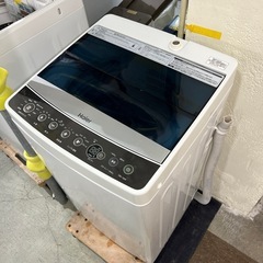 配送可【ハイアール】5.5K洗濯機★2018年製　分解クリーニング済み/6ヶ月保証付き【管理番号12707】谷の画像