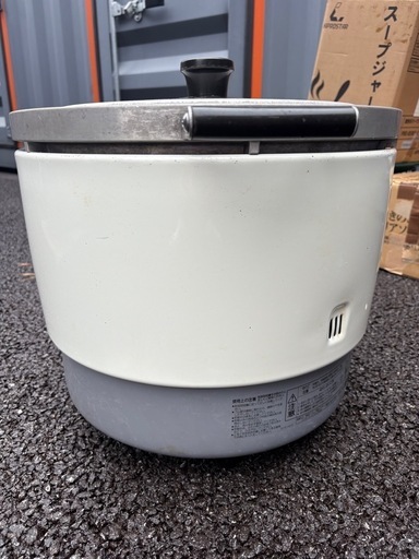 ? 【業務用ガス炊飯器】Paloma PR‑6DSS（LPガス／6 L・3.3 升）