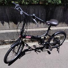 折りたたみ自転車の画像