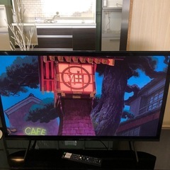横筋一本有　SONY 液晶テレビ　4K 2022年製の画像