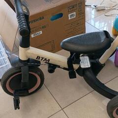 0727-130 BTM 三輪車 手押し三輪車　ストライダーの画像