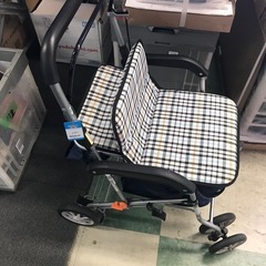 ジャングルジャングル貝塚店　幸和　シルバーカー　キャリーカート　チェック柄　貝塚市　二色浜　リサイクルショップの画像