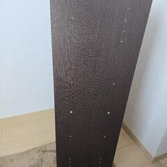 カラーボックス ダークブラウン（焦げ茶色）の画像