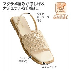 新品　サンダルの画像