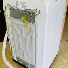 ハイセンス 全自動電気洗濯機 HW-T55H 5.5Kg 2023年製 ホワイトの画像