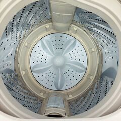 ハイセンス 全自動電気洗濯機 HW-T55H 5.5Kg 2023年製 ホワイトの画像