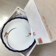 香蘭社　平皿　５つ（箱入り）の画像